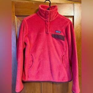 Patagonia ReTool SnapT Red Women's Fleece